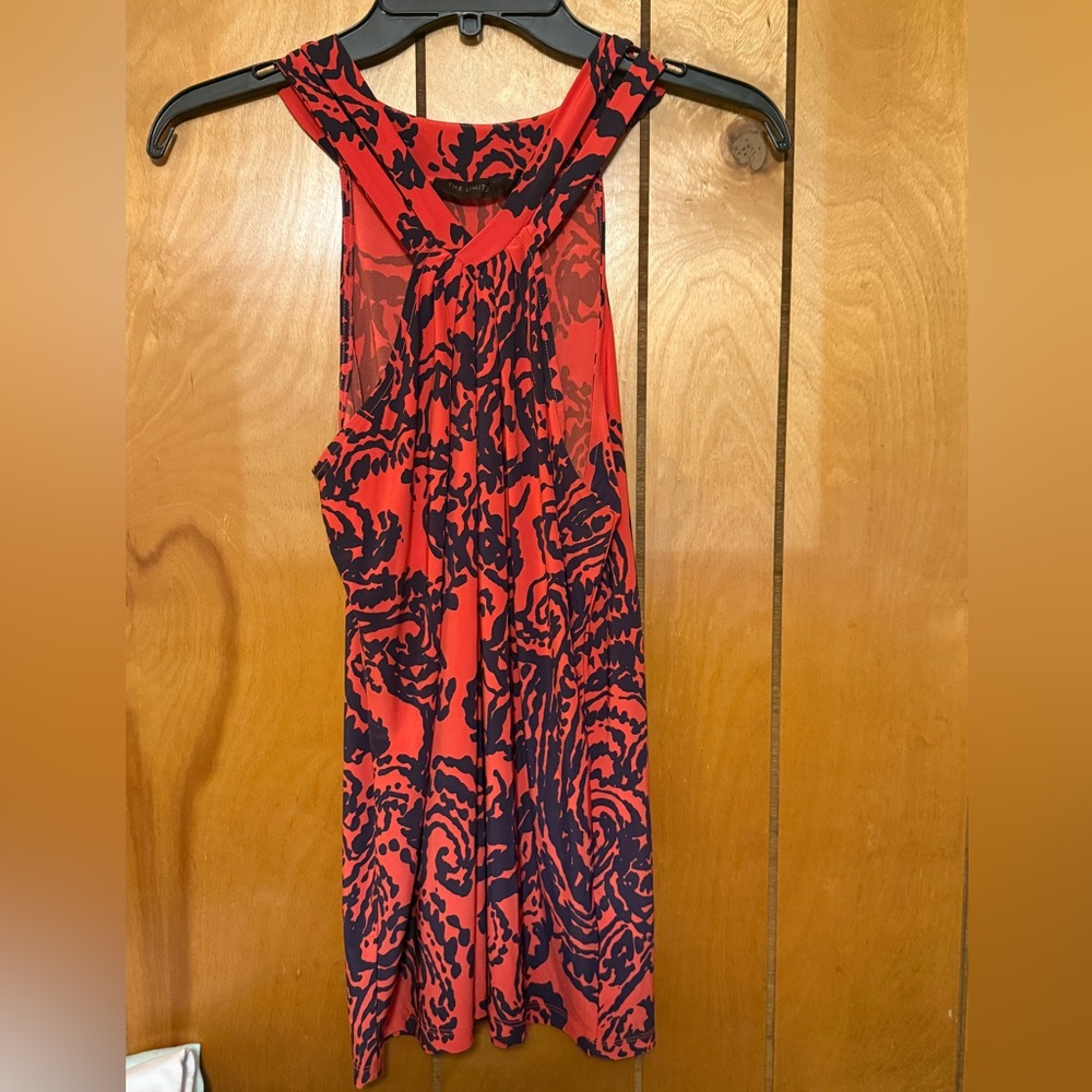 The Limited Red and Black Patterned Shirt
